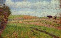 travaillant à eragny Camille Pissarro paysage